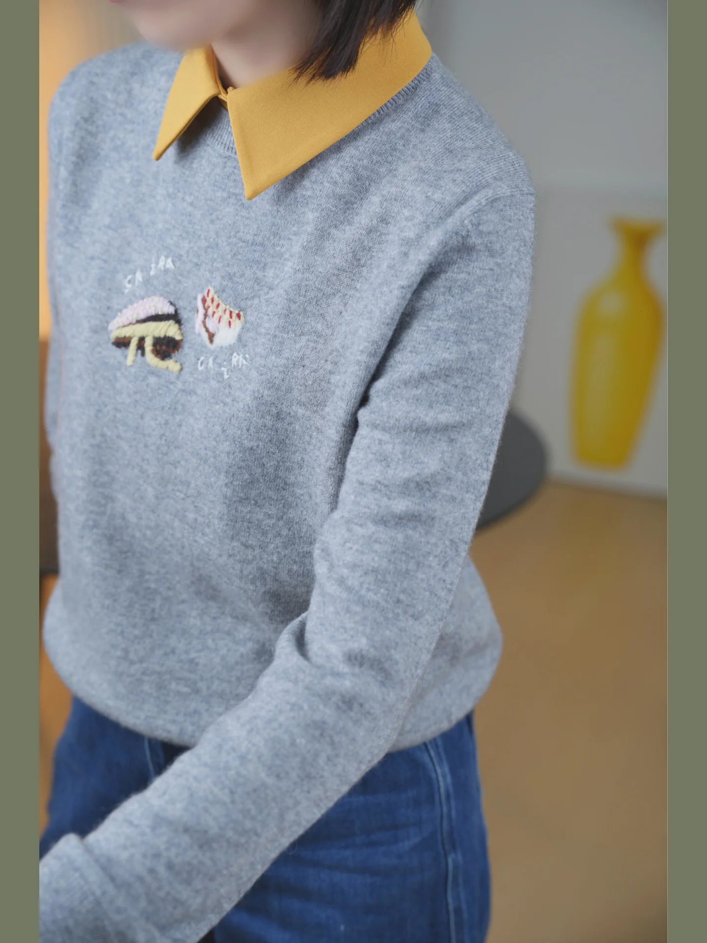 heated-thiened-irt-collar-fake-collar-inner-wear-mango-yellow-healing-sle-casual-pure-color-autumn-winter-warm-netie