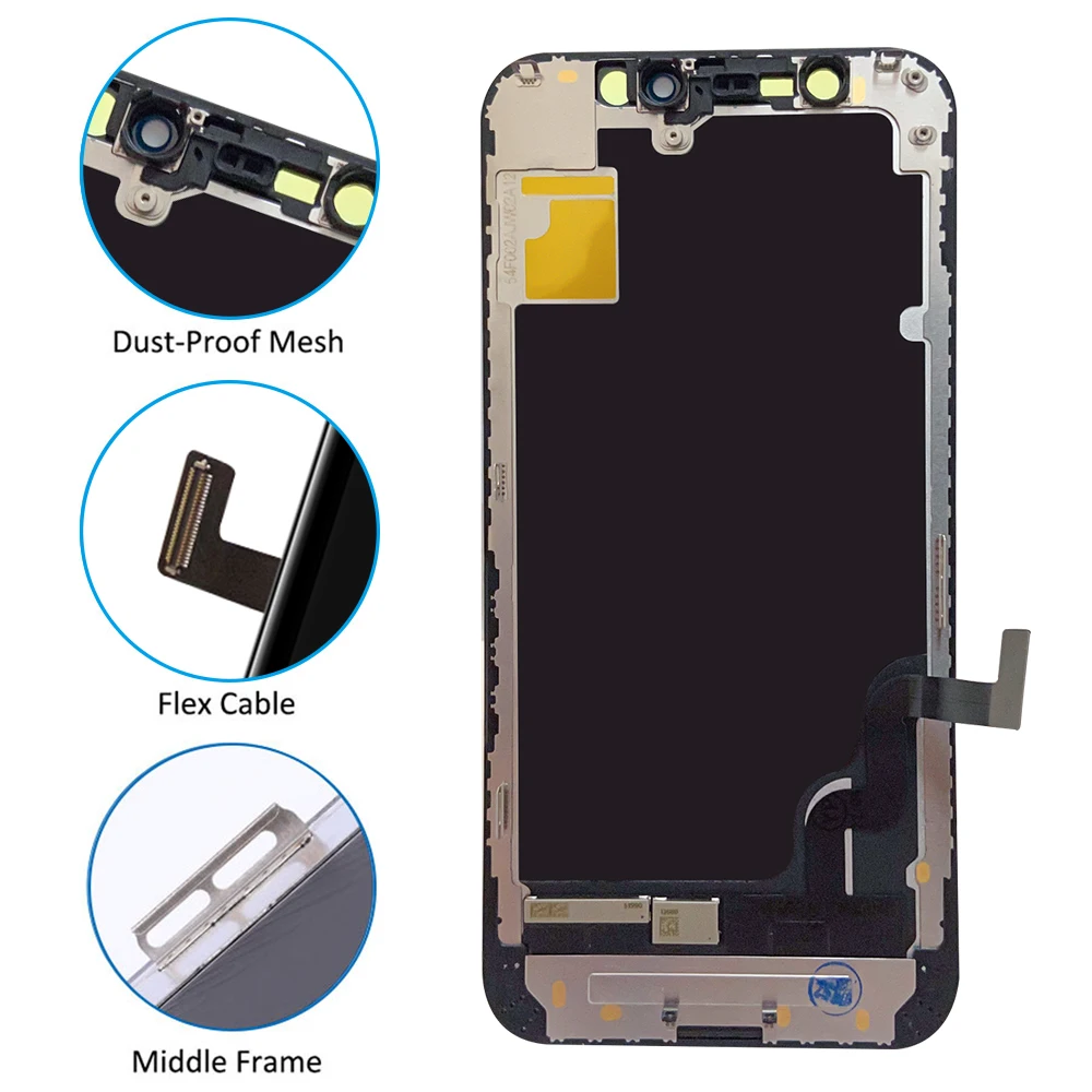 OLED OEM Screen For iPhone 12 Mini Pro Max LCD Display Touch Screen For iPhone 11 Ecran Digitizer Assembly Replacement Repair