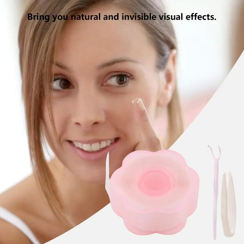 Eye Lid Tape For Hooded Eyes 360pcs Natural Invisible Eyelid Tape Stickers Waterproof Invisible Instant Eyelid Lift For