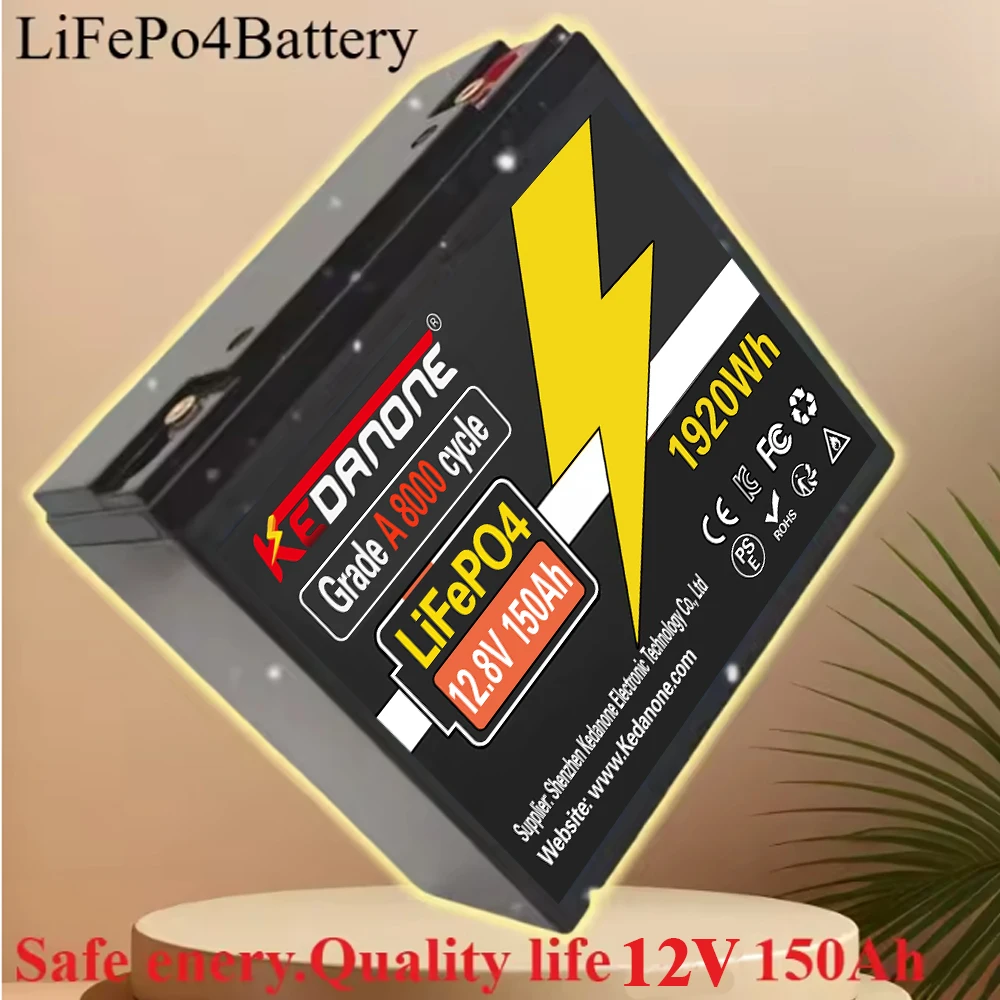 

NEW 12.8v 220Ah Lifepo4 Battery Pack Built-in 220A BMS 12.8v 100Ah 220Ah Lithium Ion Battery For Boat Solar System Tax Free