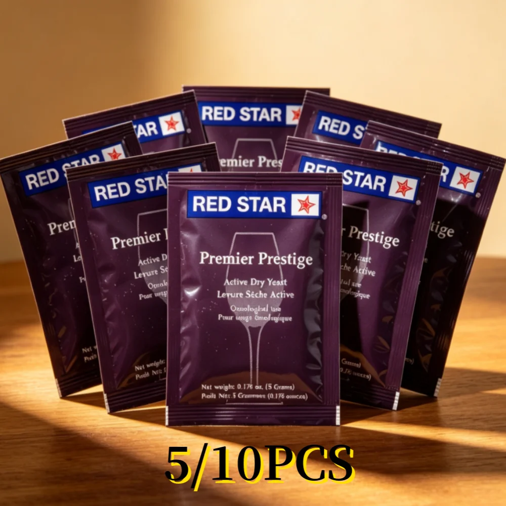 5/10pcs Aluminum Bag Used to Pack Red Star Premier Prestige Yeast, Tea, Nutrition Bag