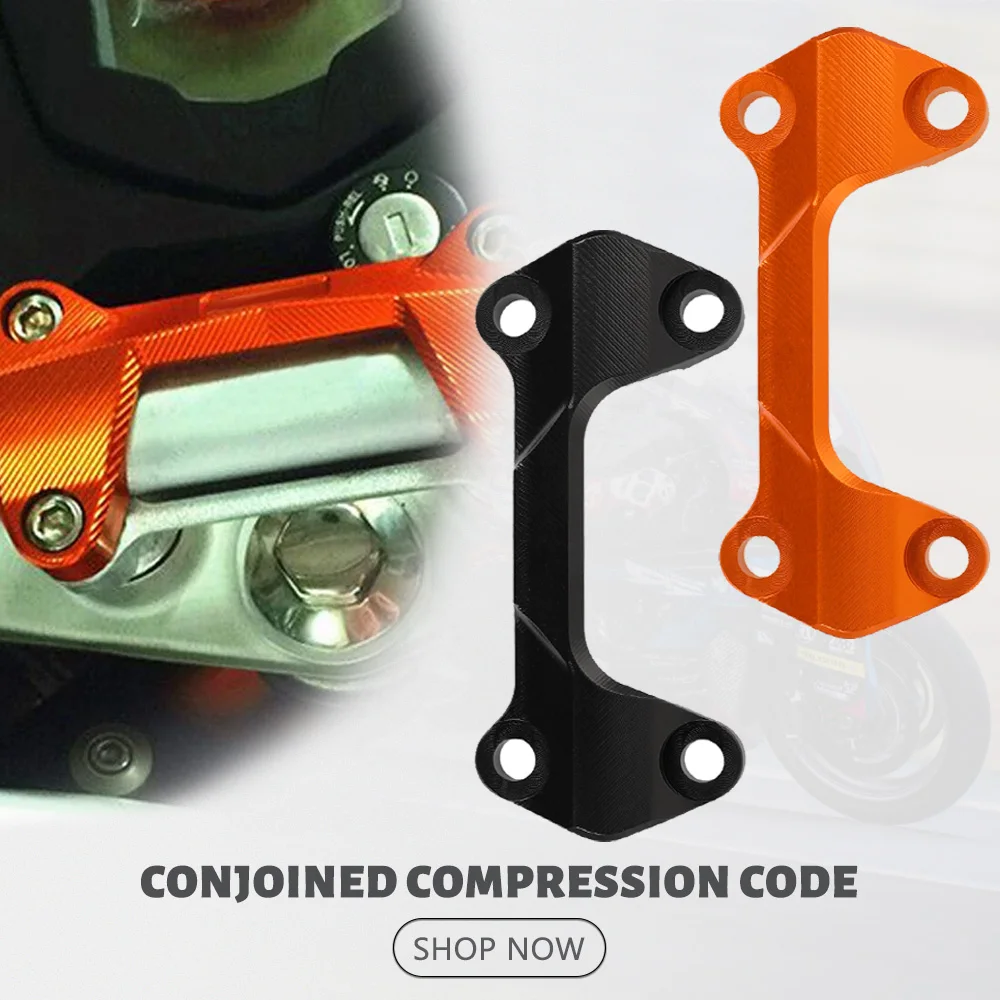 FOR 790 ADVENTURE S R 790 ADV 2018 2019 2020 2021 890 ADVENTURE/R Motorcycle Accessories CNC Handlebar Risers Top Cover Clamp
