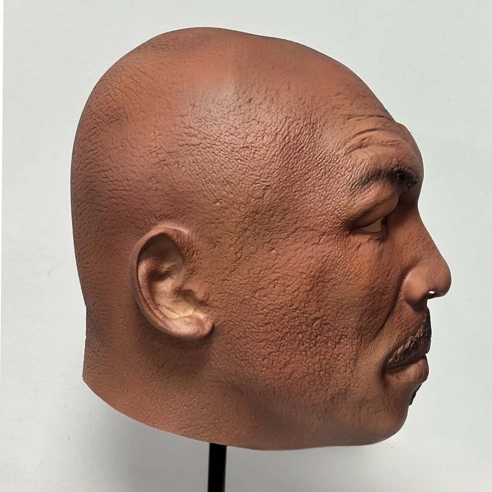 2024 Mike Tyson Masks for Men Masquerade Role Play Carnaval Party Boxing Champion Man Adult Celebrity Costume Cosplay Latex Mask