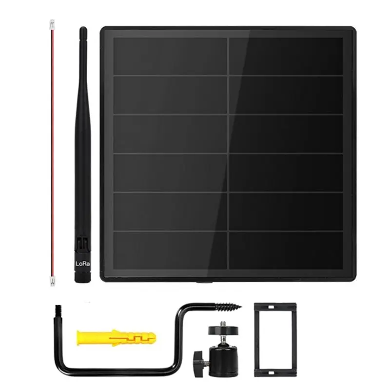 

ABFM-D5 Solar Powered Meshtastic 5W Solar Power Kit For Heltec ESP32 V3/ V4 Lora Moudule Iot Device 868Mhz