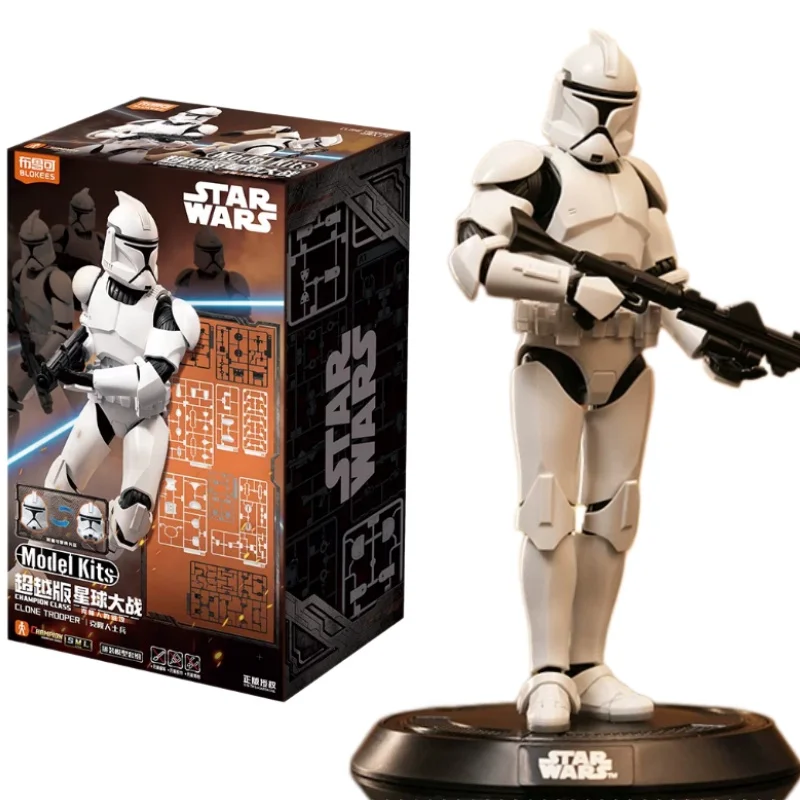 BLOKEES Star Wars Baustein-Set Man Beyond Edition Klon-Soldat Anakin Skywalker Montagemodell Sammelspielzeug Kindergeschenke