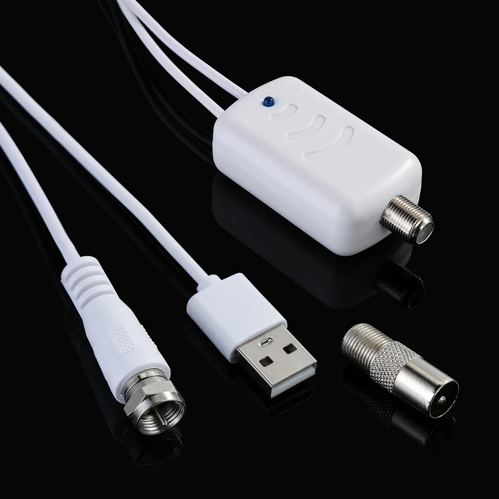 Digital Satellite Ground Wave HDTV Antenna Amplifier Low Noise Signal Booster 4K Aerial Amplifier UHD Televisions Accessories