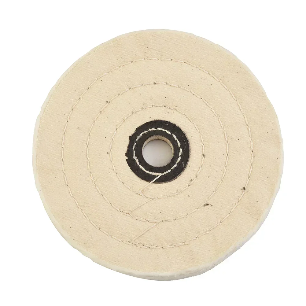 Polish Polishing wheel Mop Disc Grinder Jewelry Kit Buffing Flannel Metal Attachment Stainless steel 150mm 6 Inch