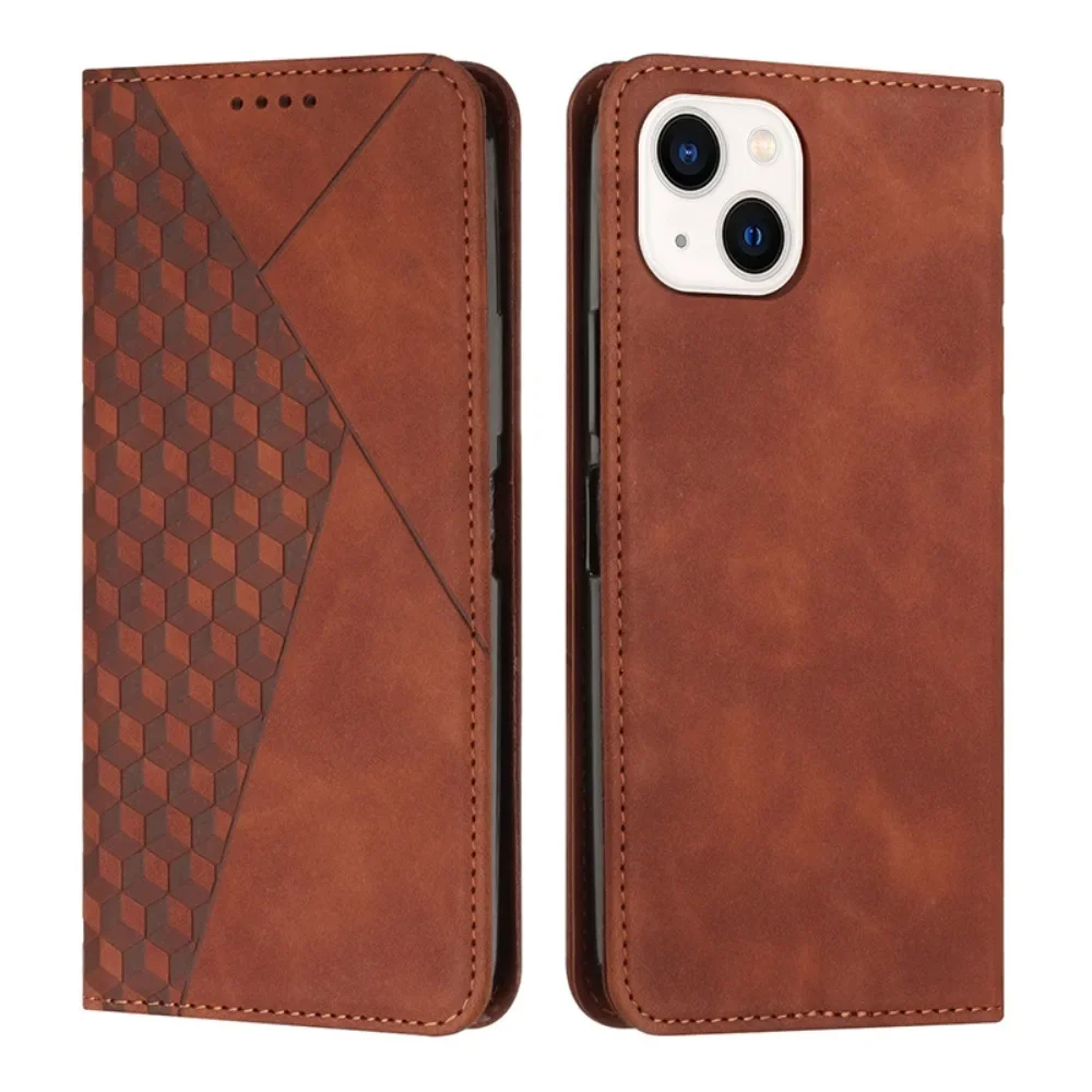 Leather Holster Phone Case for IPhone 15 Plus 14 ProMAX 13 Mini 12 11 Flip Business Fation Card Insertion Wallet Bracket Shell