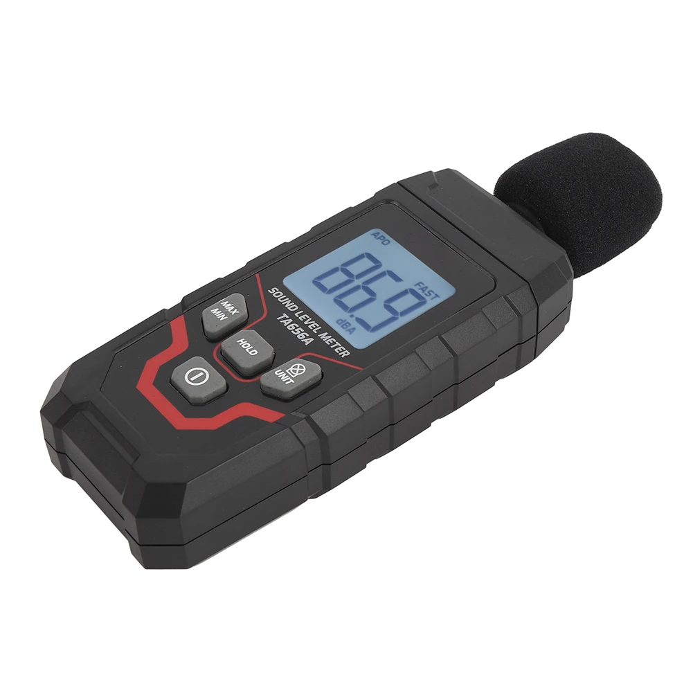 TA656A Portable Decibel Detector with Fast 0.125s and Slow 1s Time Weighting for Reliable Indoor Sound Level Monitoring