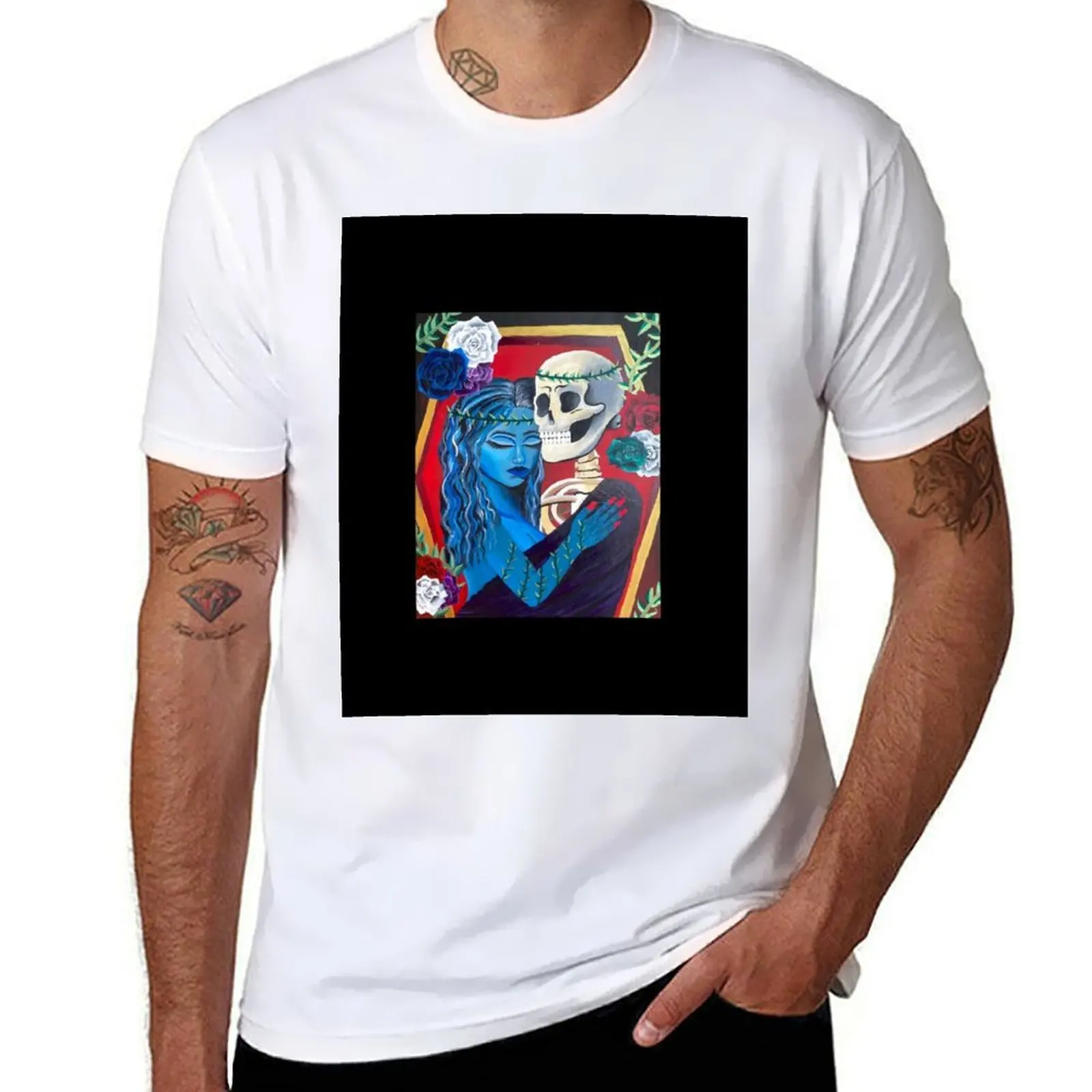 

Til Death Do Us Part Graphic T-Shirt t shirts with prints t shirt man cotton T-Shirt