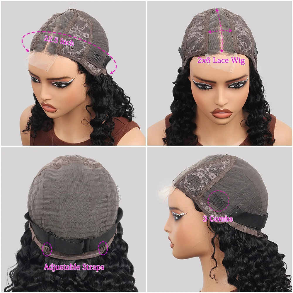 Water Wave Lace Closure Wig Image 10
