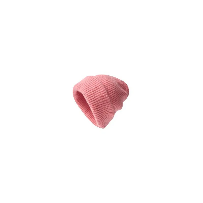 2023 Cashmere Lazy Woolen Hat Women\'s Winter Lightweight Woolen Knitted Hat For Girls With Soft, Warm And Casual Flanging Beanie