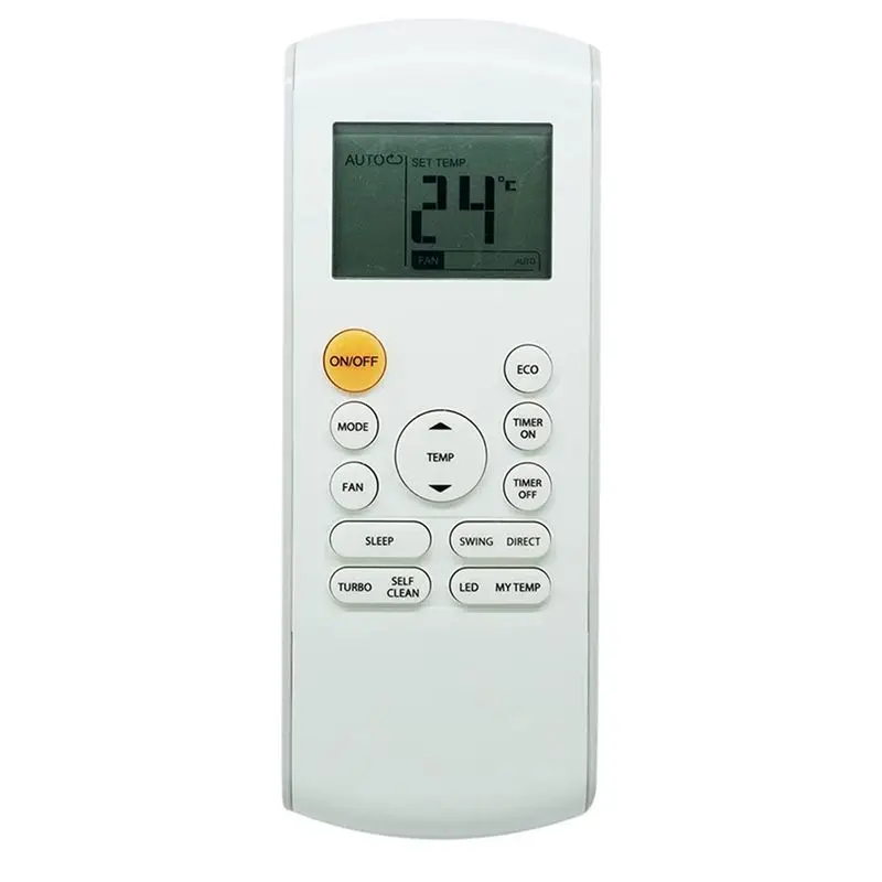 ELECT-3X Replace Remote Control For Midea Air Conditioner RG57A7/BGEF RG57A6/BGEFU1 CR166-RG57A6EU-6 RG57B2/BGE RG57/BGE