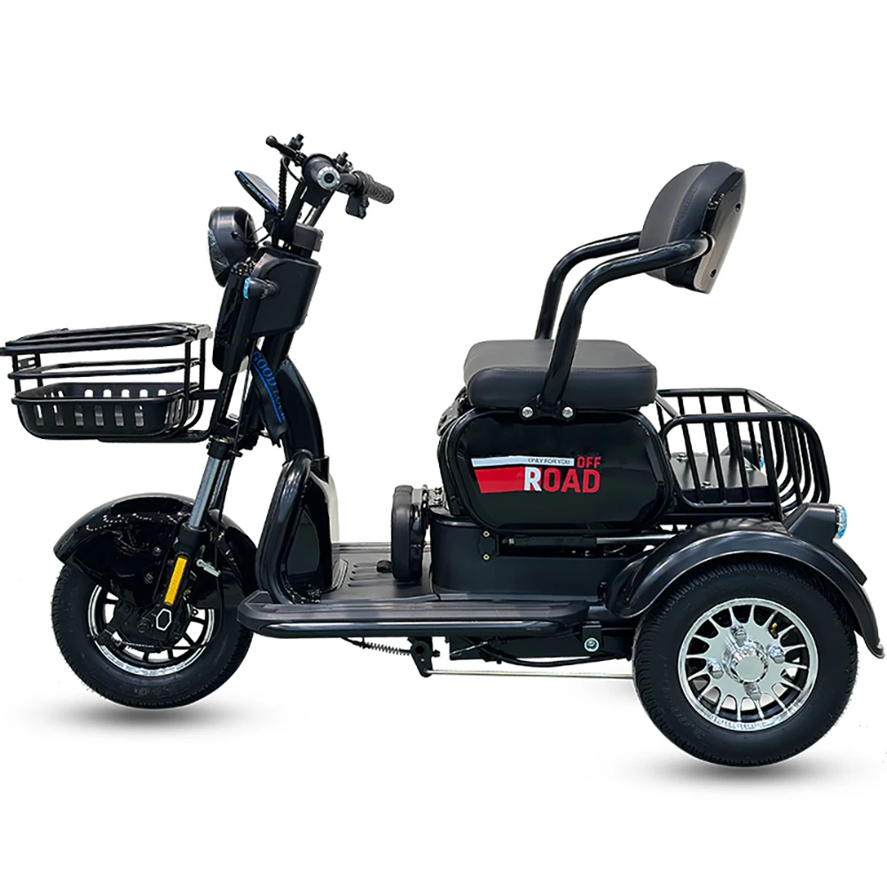 20 Inch Electric Trike adults 750W Motor Fat Tire 3 Wheel tricycle bike electro Three Wheels Adult Cargo Electric Bike