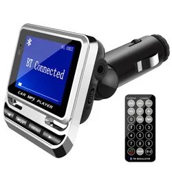 Colorful Car FM Transmitter Wireless Bluetooth 5.0 Car Kit Handsfree Calling AUX Mp3 Player Music Receiver Quick QC3.0 Charge