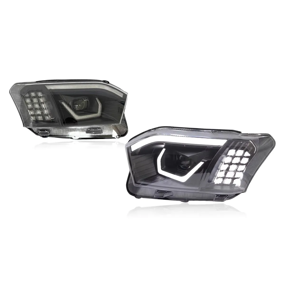 

Car LED Headlight Assembly for Toyota Probox 02-14 Modified Dynamic Turn Signal Daytime Running Light