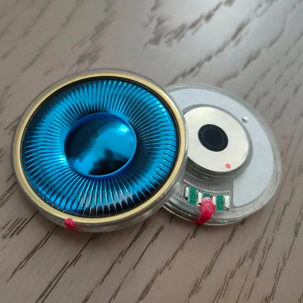 elfinear-unite-de-haut-parleur-pour-casque-hifi-azure-lite-50-mm-32-300-ohm-diaphragme-type-beryllium-faible-distorsion-haute-sensibilite