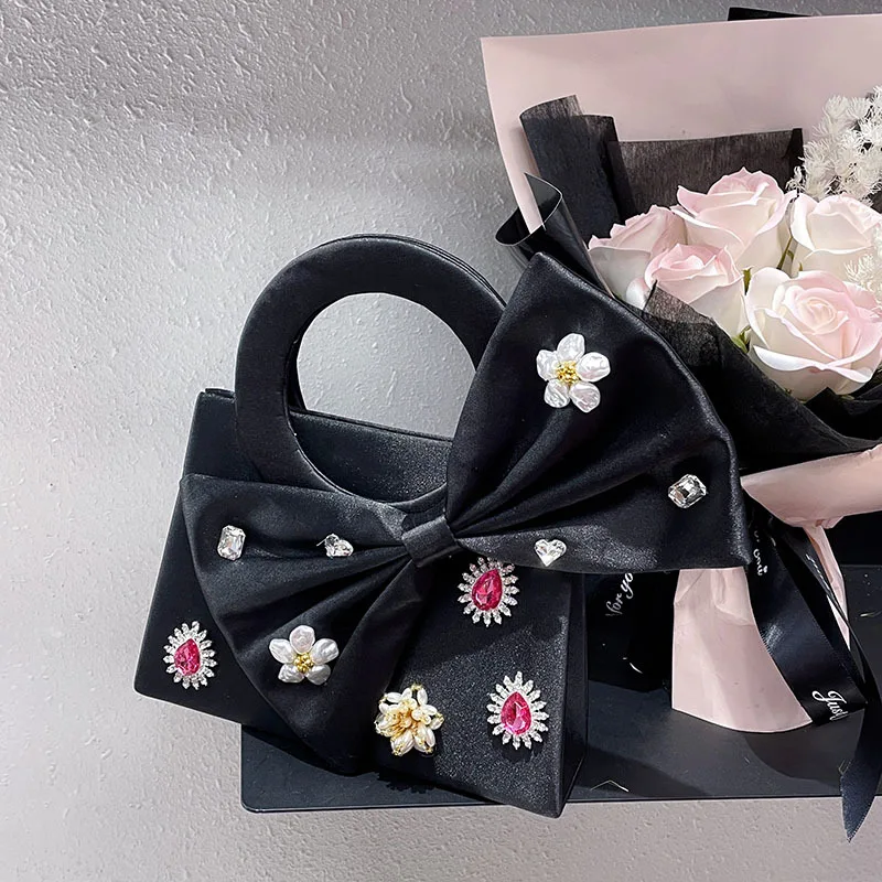 بوتيك لؤلؤة مقبض علوي مساء مخلب المحافظ سلسلة حقائب كروسبودي حفل زفاف