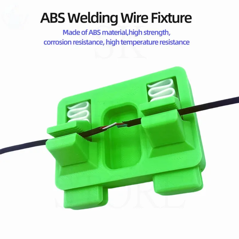 2pcs/set ABS Soldering Fixture High Temperature Resistant For Thick And Thin Wire Clamps Cable Clamps Welding Repair Tools