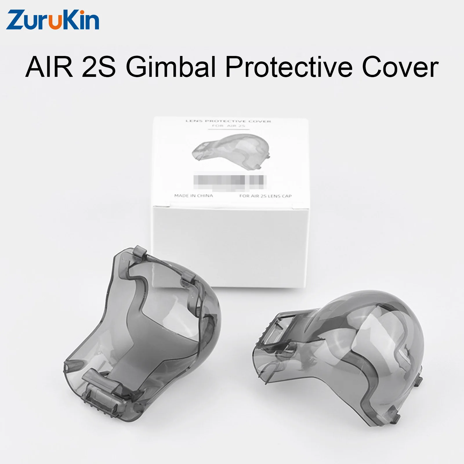 1PC/2PCS/5PCS ZuruKin Protective Gimbal Cover for DJI Air 2S Drone Dustproof Lens Cap Snap-On Design Boxed Accessory