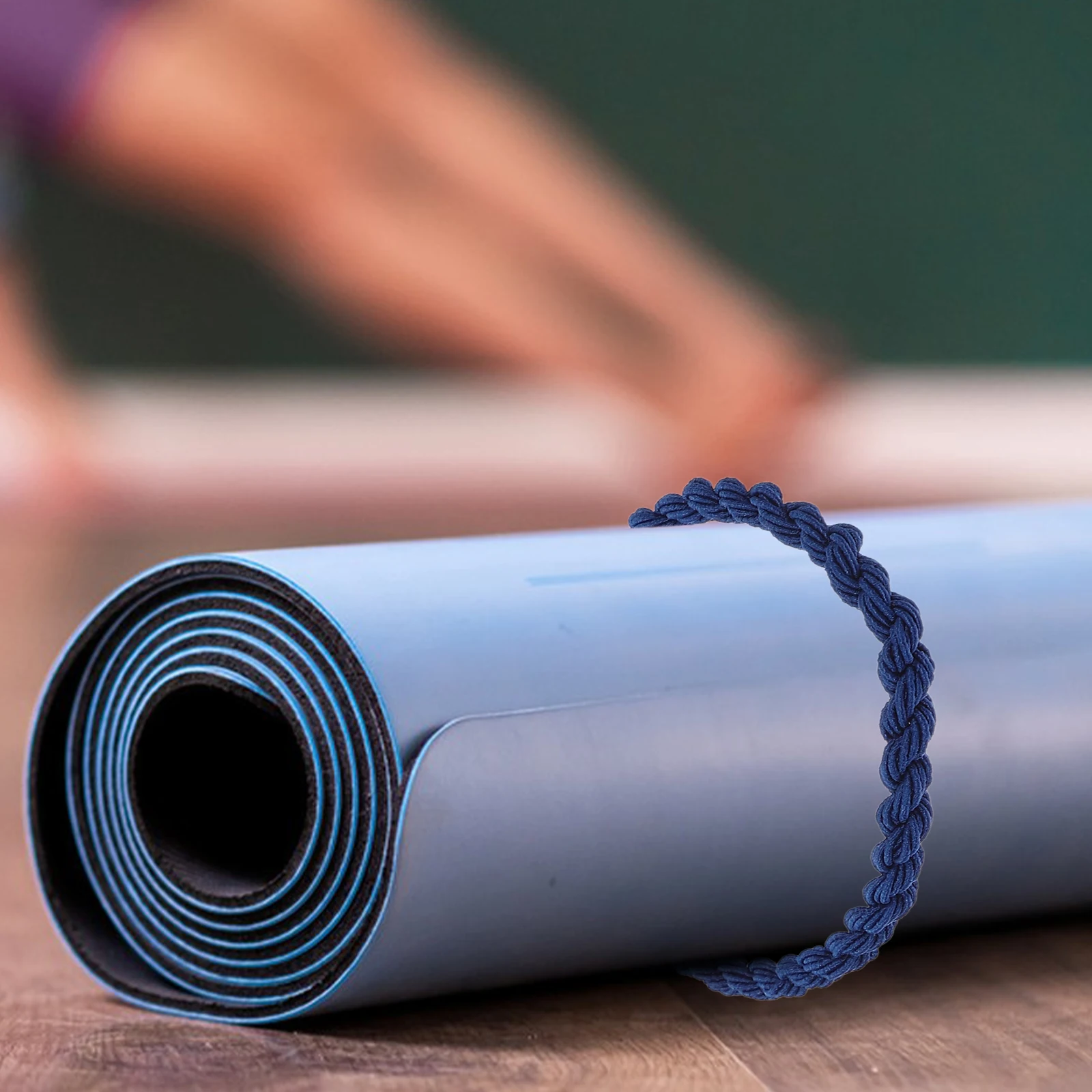 

5Pairs Pants Legs Fixing Elastic Rope Multipurpose Outdoor Boot Bands Curtain Binding Strap Cycling Hiking Leg Ties