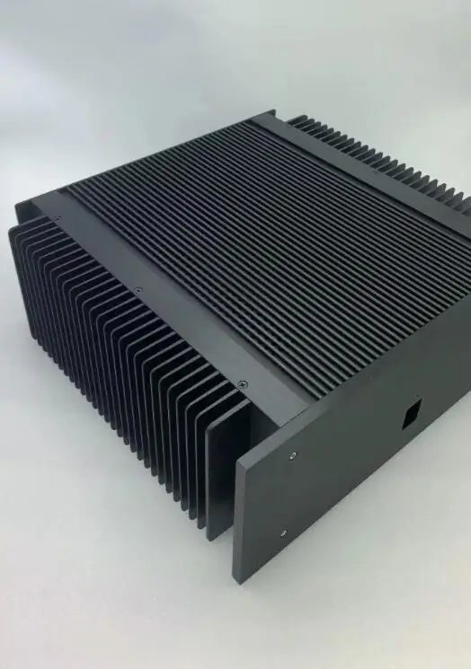 4015 Full Aluminum class A amplifier Enclosure/mini AMP case/ Preamp box/ PSU chassis with heatsink