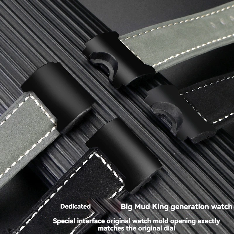 Casio G-SHOCK 시리즈 Big Mud King 세대 GWG-1000/GB 수정된 복고풍 소가죽 시계(남성 크레이지 호스 가죽 팔찌 포함)