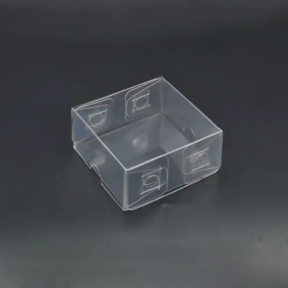 Rectangle Clear Storage Box With Lid Plastic Packaging Container For Retail Display Gift Present Organizer Case view 4