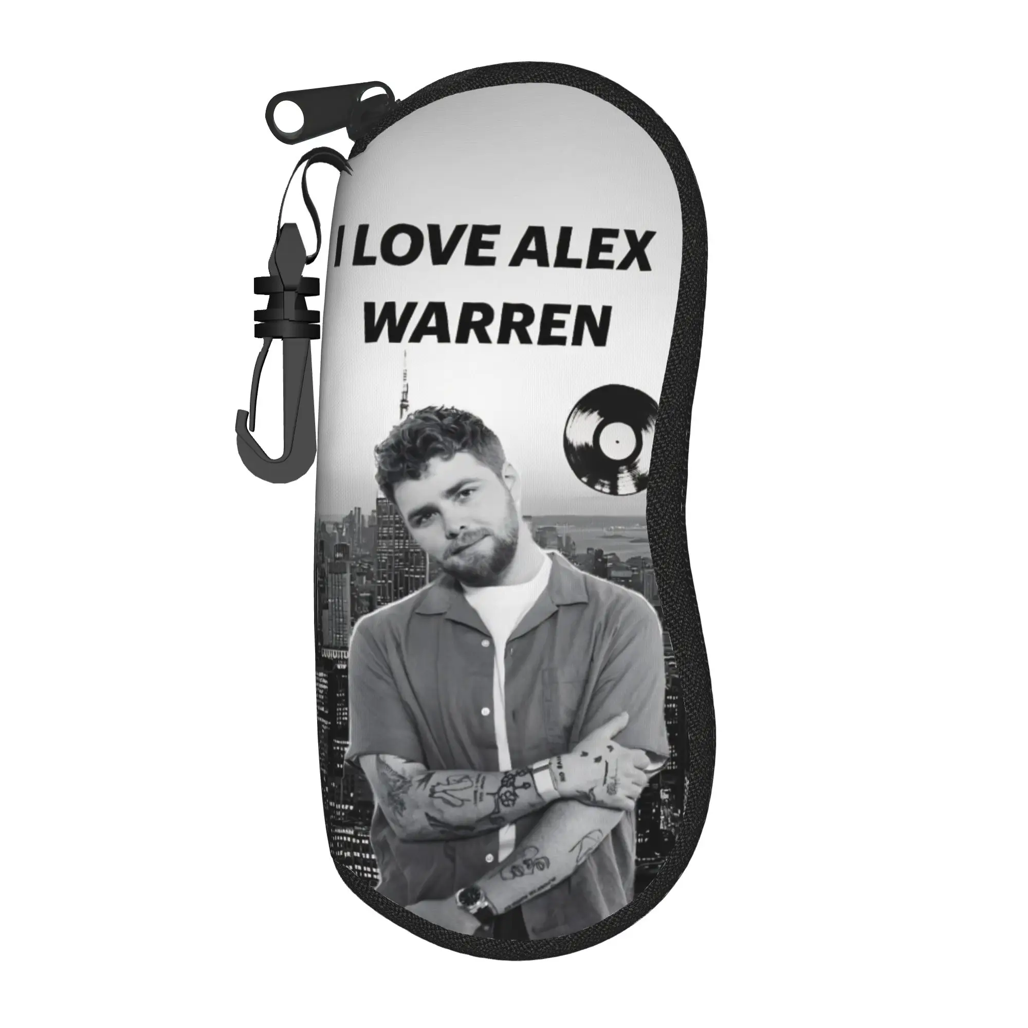 Harajuku Cartoon Glasses Case ALEX WARREN Little Orphan Alex Live 2026 Box  Glasses Storage Box Cartoon Eye Contacts Case
