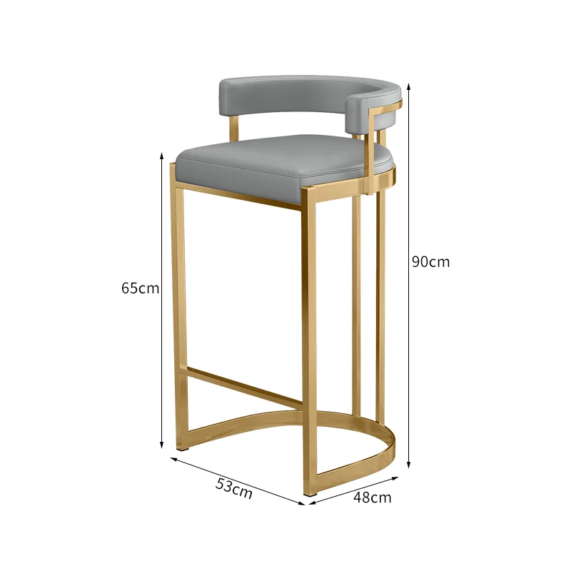 

Chairs Luxury Bar Banks Home Chair Furniture Beauty Salon Height Stools Barber Shop Outdoor Step Stool tabouret Modern Nordic