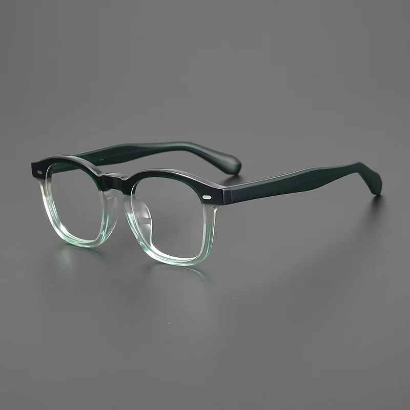 

Top Quality Handmade Acetate Optical Eyeglass Frames Men Women Luxury Brand Myopia Prescription Glasses New Fashion Eyewear