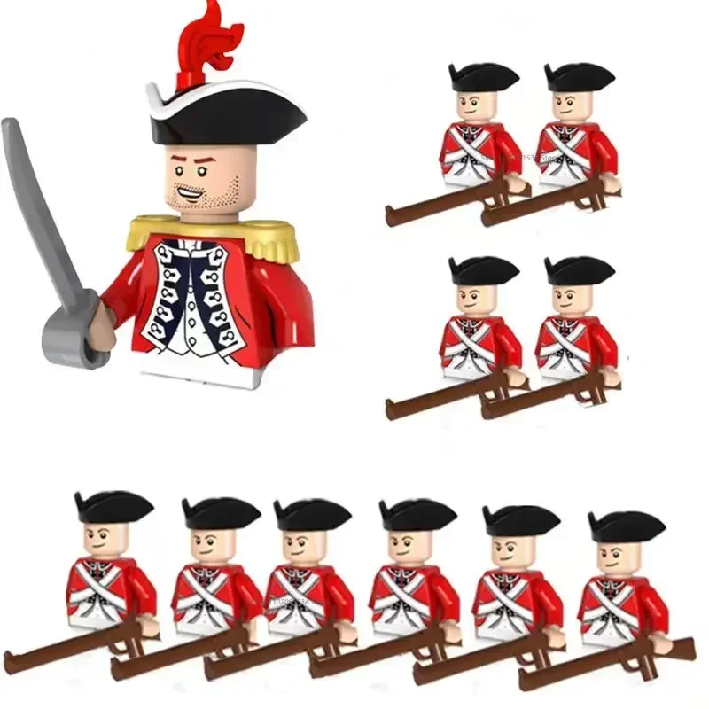 11-teiliges Set WW2 Mini Militär Kaiserliche Marine Soldaten Bausteine Figuren Lernspielzeug für Jungen Weihnachtsgeschenk