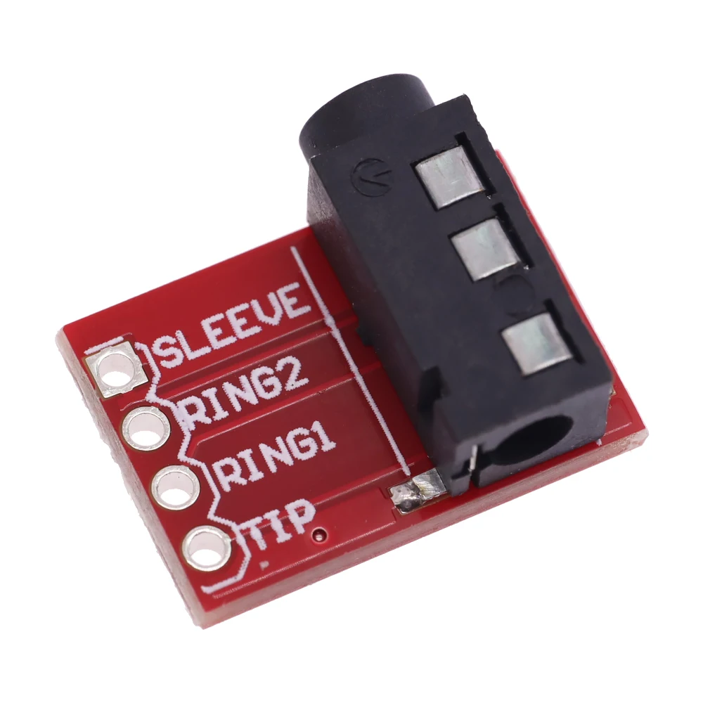 TRRS 3.5mm Audio Holder MP3 Stereo Headphone Video Microphone Interface Module image 3