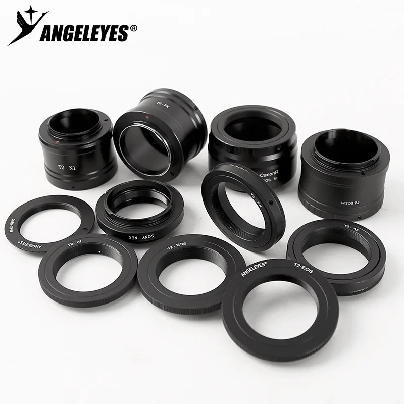 Angeleyes DSLR Adapter Ring Mirrorless M42 Mount Telescope Accessories for Canon Nikon Sony Pentax Fuji