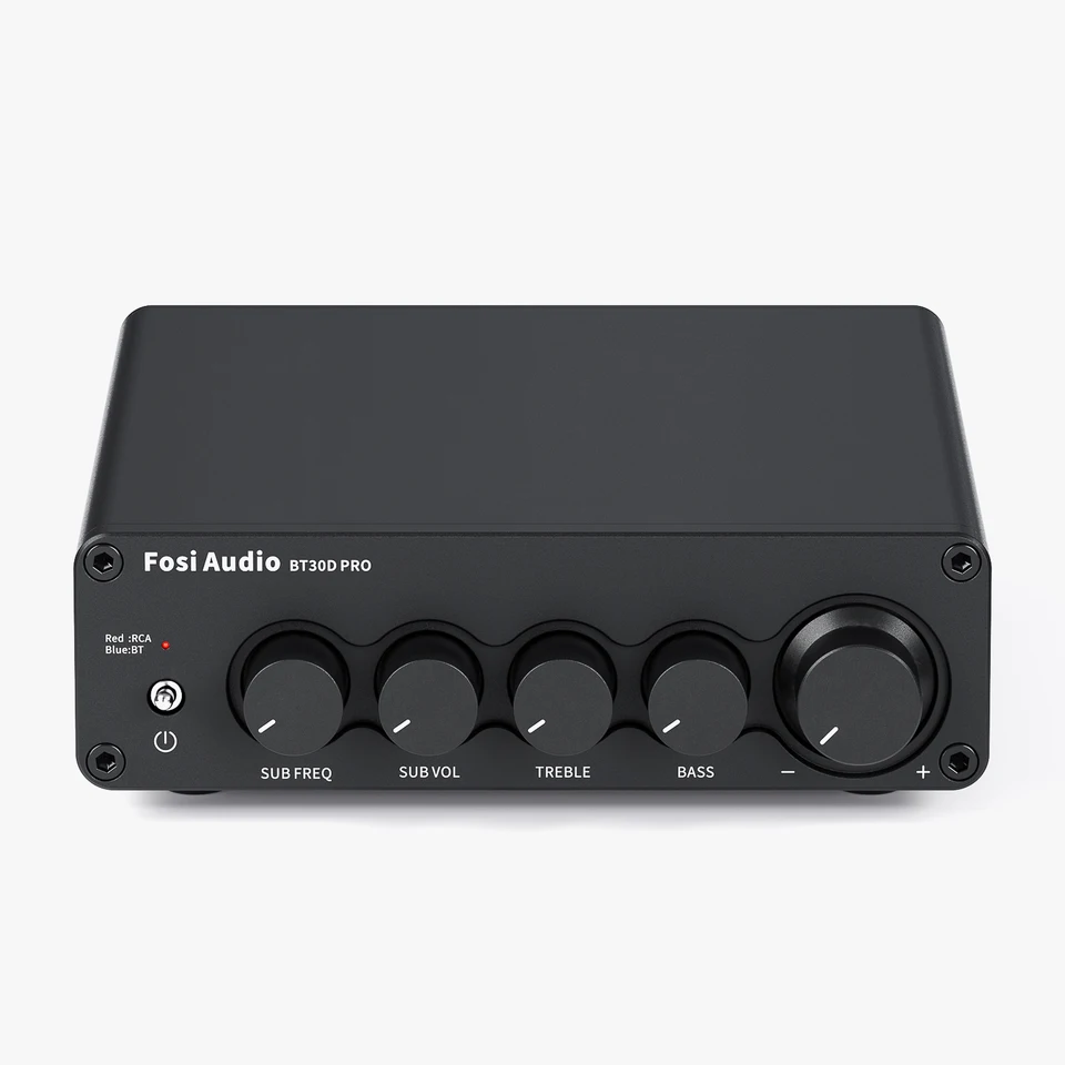 Fosi Audio BT30D PRO Bluetooth サウンドパワーアンプ 2.1 チャンネル
