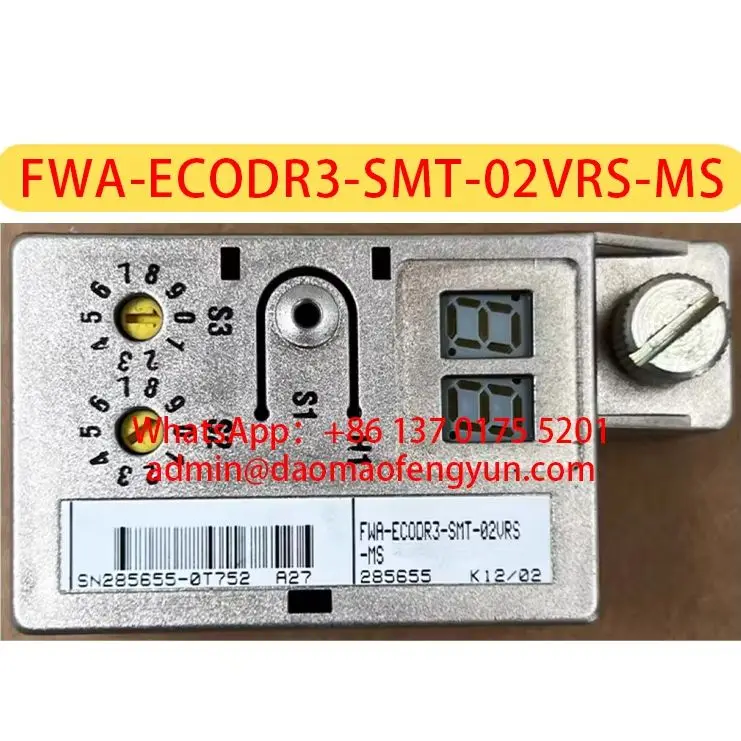 Brand New FWA-ECODR3-SMT-02VRS-MS Servo Drive Operator Panel Curing Module，Genuine Original Product