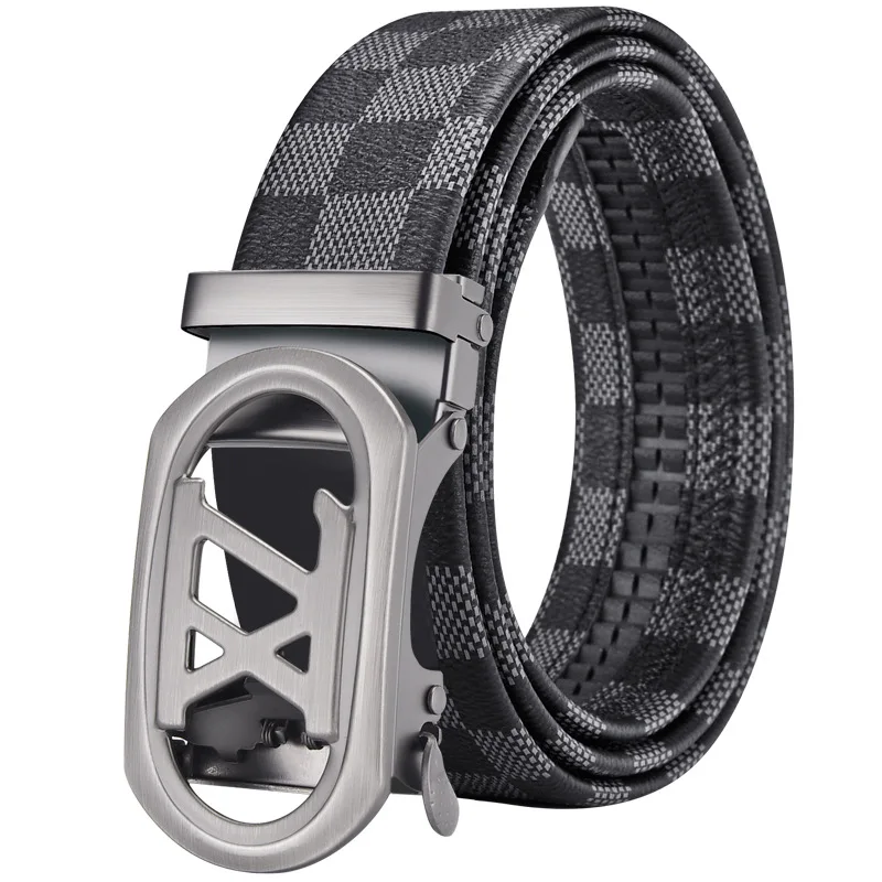 Cintura da uomo di marca di lusso Cinture famose di design aziendale in pelle di alta qualità per uomo Cintura jeans Cintura con fibbia in metallo maschile