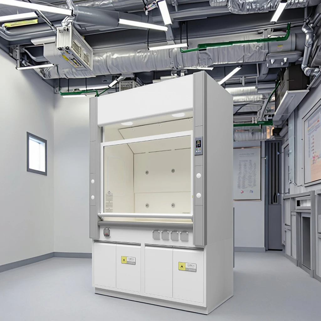 

Современные вытяжные шкафы из стальных труб с тумбами для промышленных цехов, химических лабораторий, больниц, школ – Лабораторная мебель