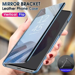 Smart Mirror Flip Case For Samsung Galaxy A51 A12 A32 A52 A71 A21s A20s A42 A50 A70 A20 A30 A20e A81 A91 S21 A31 M12 A41 Cover