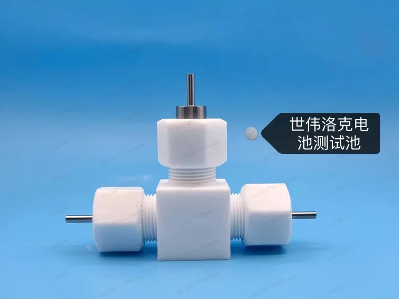 Swagelok Style Battery Cell Mold, Three Electrode Test Cell for Simulating Battery Membrane & Electrode Assembly