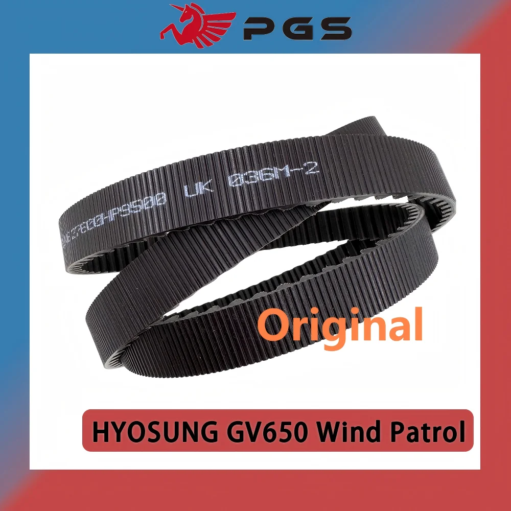 GV650 Original Motorcycle Belt For HYOSUNG GV650 Wind Patrol Extended Engine Belt 27600HP9500