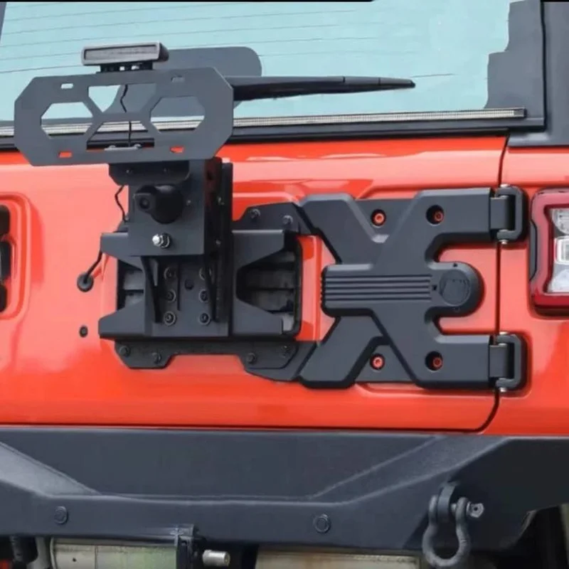 4X4 Offroad Car Accessories Half Length Roof Platform, Aluminum Roof Luggage Rack 4-Door JL