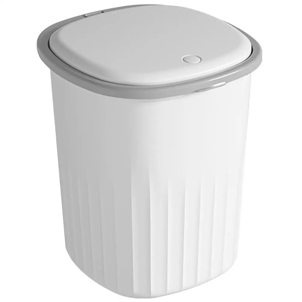 

Bathroom Trash Can With Lid Bathroom Trash Can Room Trash Can Litter Trash Can Trash Can Kitchen Plastic Trash Can