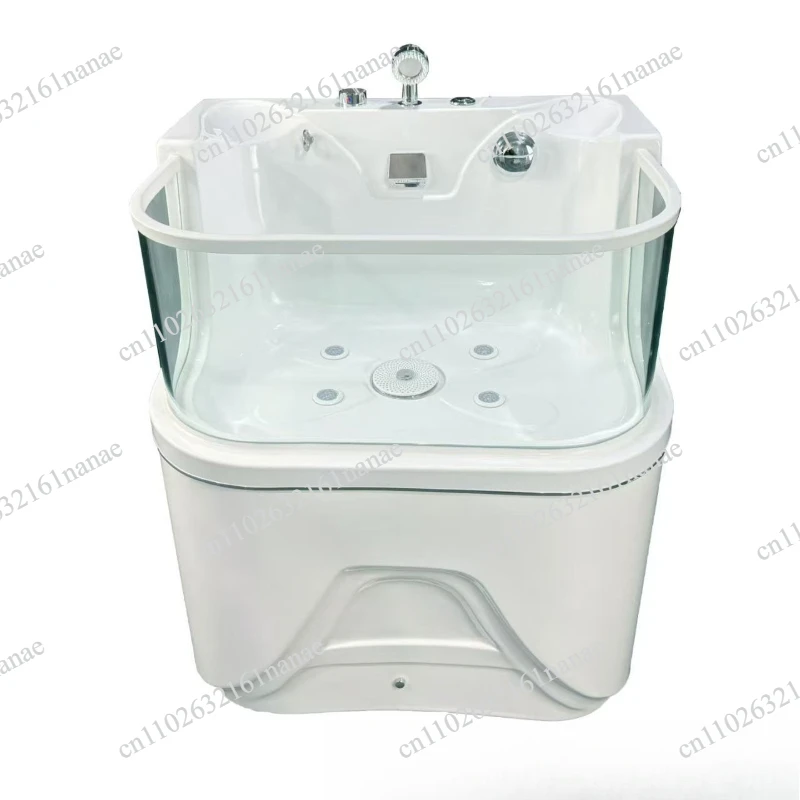 Pet SPA Acrylic Bath Small and Medium Cat Dog Bath Jacuzzi Bubble Bath
