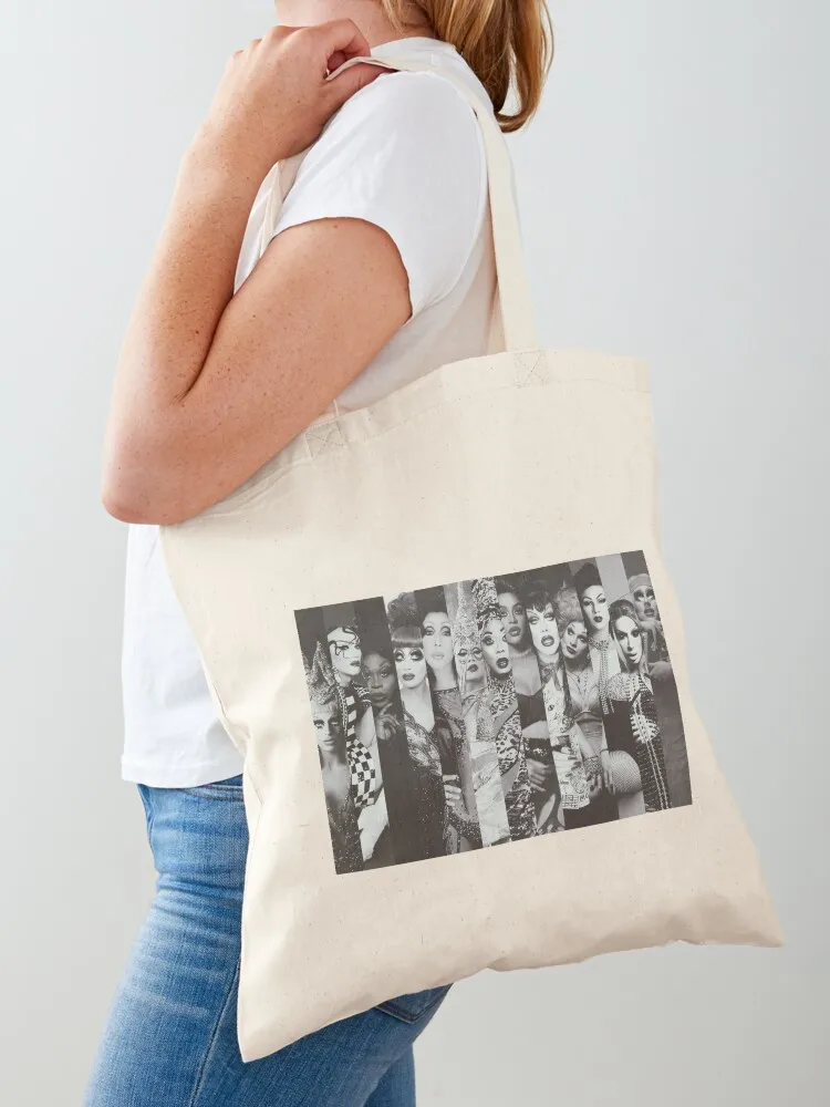 

RPDR Winners Tote Bag tote bag screen shoping bag cloth woman cute pouch