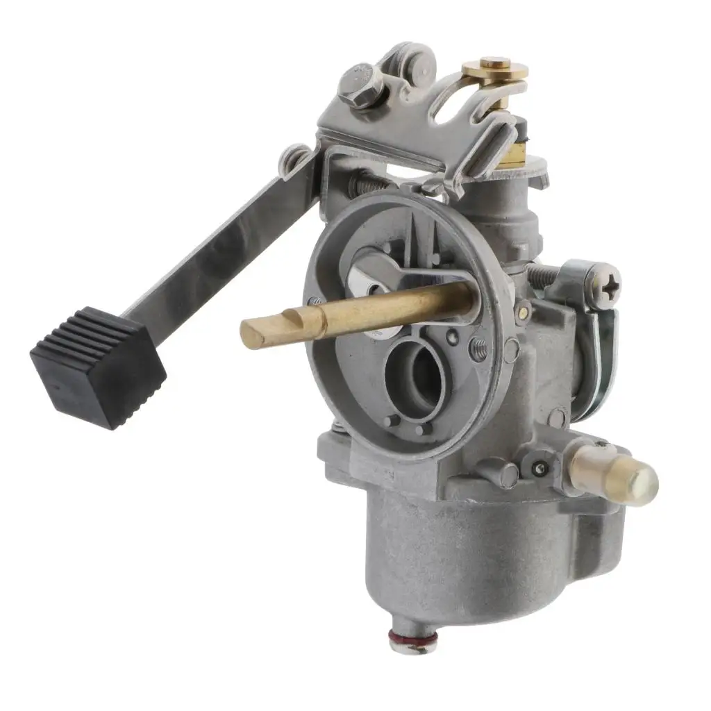 

Alloy Boat Motor Carburetor Carb Assy Silver 2 Cylinder Outboard Engine for Yamaha 2MSHT 2A