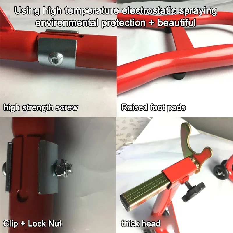 ใหม่เครื่องจักรยานยนต์หนักขนาดเล็กรถจักรยานยนต์เริ่มต้นกรอบซีล Landing Gear ยกที่จอดรถกรอบบํารุงรักษาซ่อมเครื่องมือโซ่
