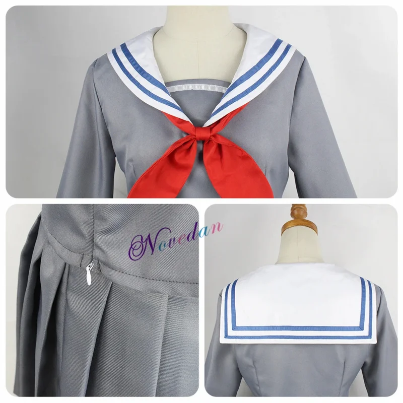 Bear's Den Project Sekai 다채로운 무대 Feat 호시노 이치카 아즈사와 코하네 교복 선원 복장 애니메이션 가발 Cosp New 2025