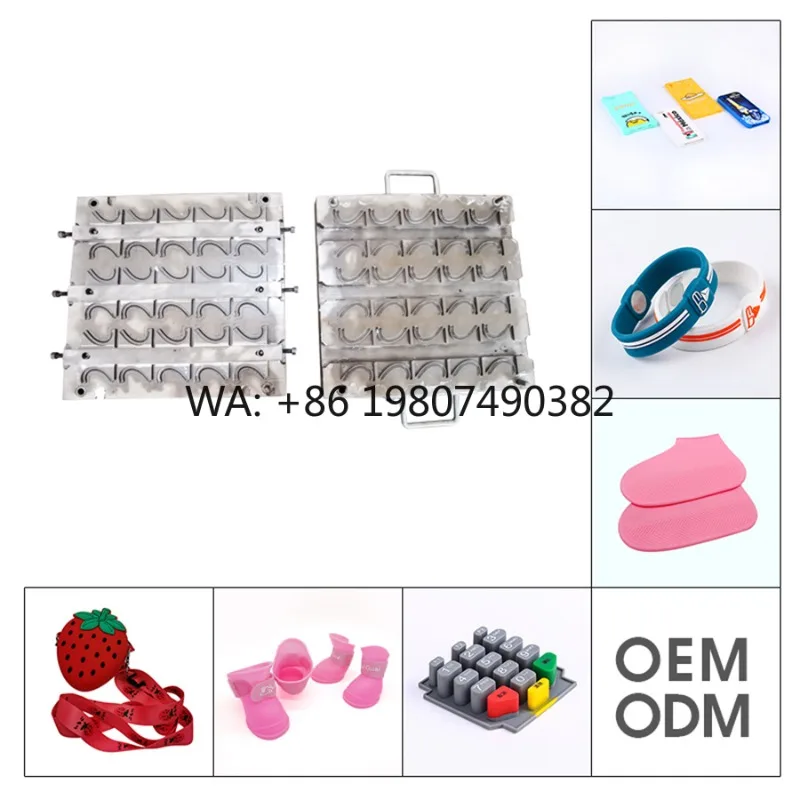 Custom Silicone Rubber Cell Phone Case Mould Cartoon Themed Printed Shell Precision Industrial Manufacturing Tooling
