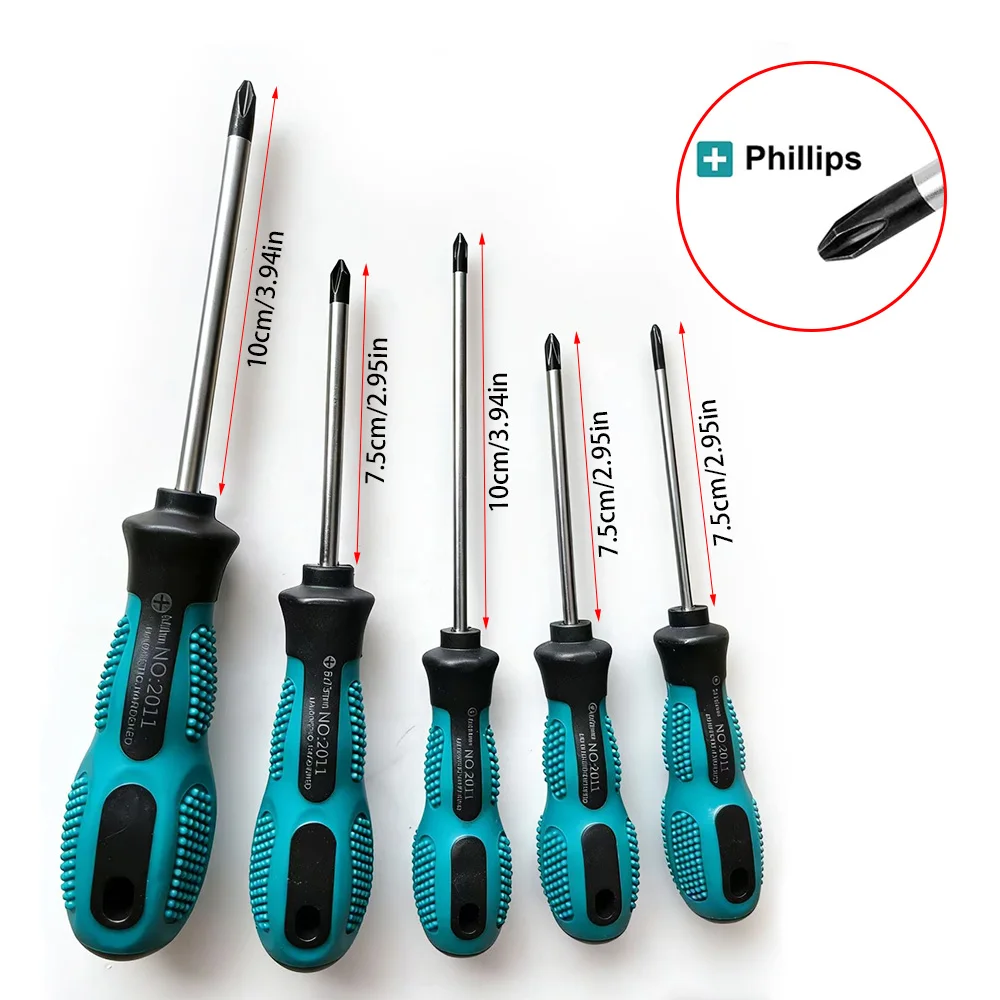 Phillips Multifunktionaler Magnetischer Schraubendreher, Erhältlich in Durchmessern von 3mm, 4mm, 5mm und 6mm. – Detail 2